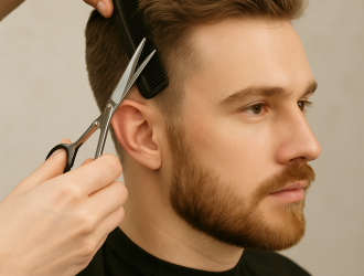haircut styling